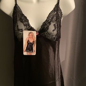 Black Lace Chemise